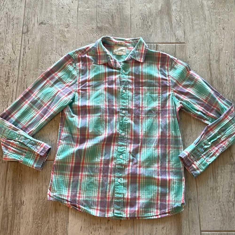 Bixby Button Down Slim Fit Plaid Shirt
